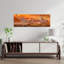 Cheetahs in Golden Light 1 Piece Wrapped Canvas Panoramic Wall Art-1802524744