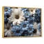 Marguerite blanche et bleue Innocence sur toile-559766504-589253569