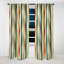 Rideau occultant rayé Green Industrial Chic Striped Patterns II - 1 panneaux-107546747