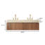 Meuble-lavabo mural de luxe de style moderne Mid-Century