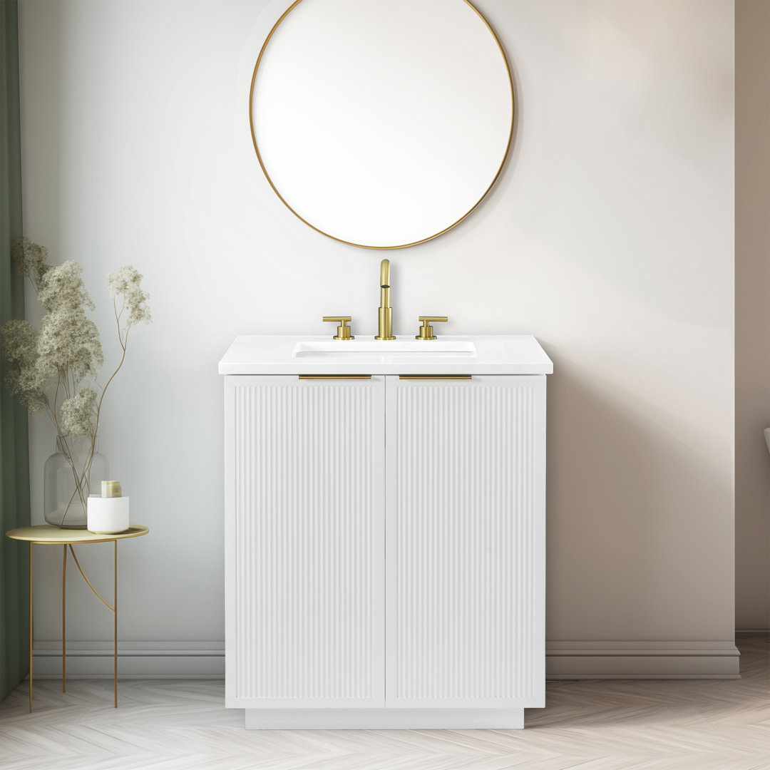 Fairuza 30" Single Vanity Latitude Run® Base 