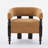 Barrel Upholstered Armchair-428562014