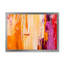 Abstrait vert grunge - Peinture sur toile-60160573-60160574