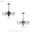 Lustre bronze à 6 lumières Laurelin-2121048179