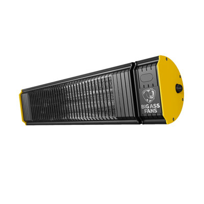 Chauffe-terrasse électrique au plafond Obsidian 1500 Watts