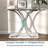 Millwood 43.3'' Glass Top Console Table-2069413694