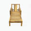 Chaise longue d'extérieur à dossier réglable en bois d'acacia-330614638