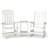 3-Piece Rocking Chair Set With Coffee Table-1088183632