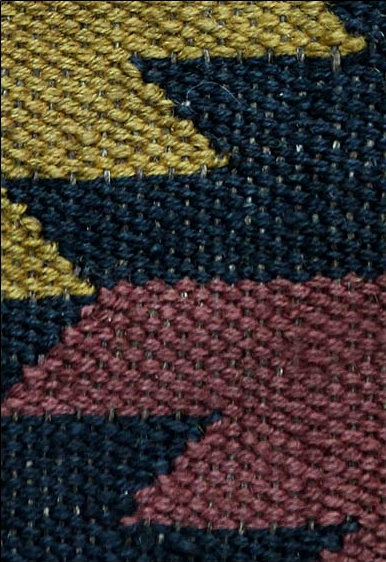 Tapis gris tissé à la main