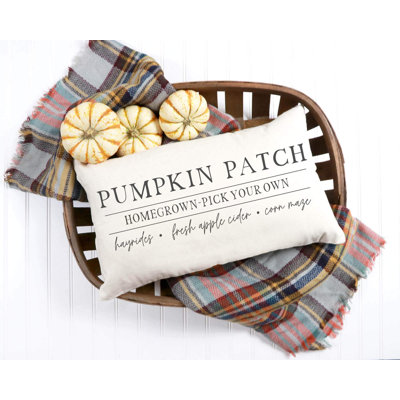  Pumpkin Patch Cotton Pillow Cover