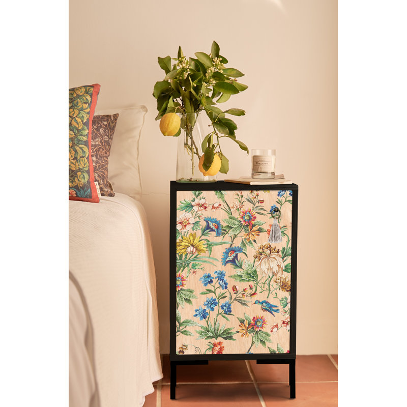 Bowerbank 40cm W Solid Wood Bedside Table