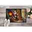 Paillasson Labrador Retriever and Santa Claus-112753634