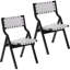 Chaises pliantes en bois