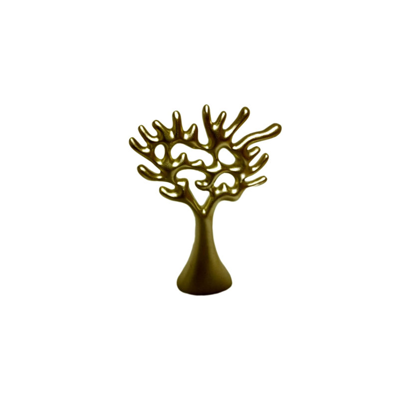 Lindyn Landscape & Nature Figurines & Sculptures, Gold