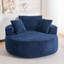 Fauteuil demi-tonneau pivotant Chenille-52614172