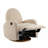 Boucle Fabric 360 Swivel and Glider Recliner Chair-2081748631