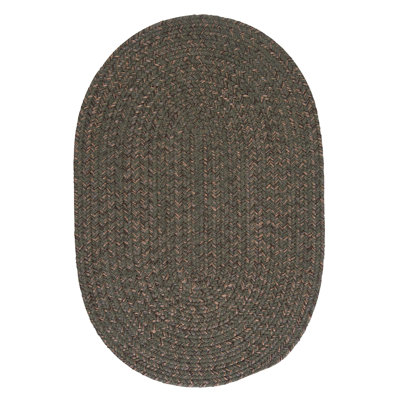Tapis de zone verte olivere tressée Abey