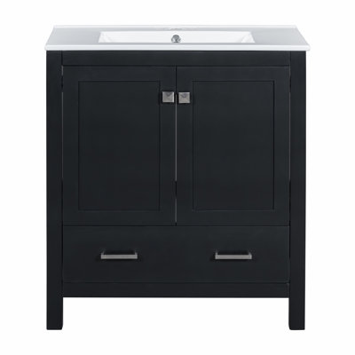 Meuble-lavabo 30 po avec lavabo simple