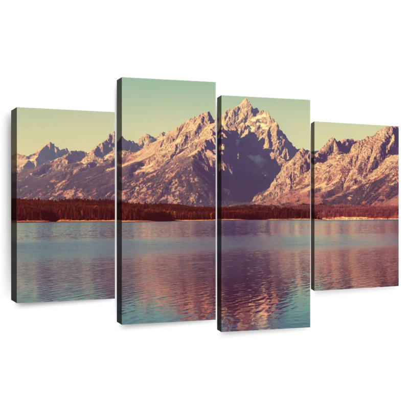 Alvord Grand Teton Reflections, H 18 po x l 30 po