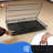 Foldable Metal Dog Cage with Plastic Tray