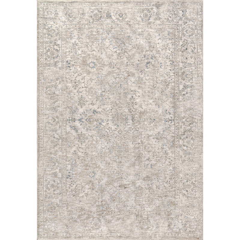 Tapis rectangulaire Dharm, Rectangle 2 pi 7 po x 4 pi 11 po