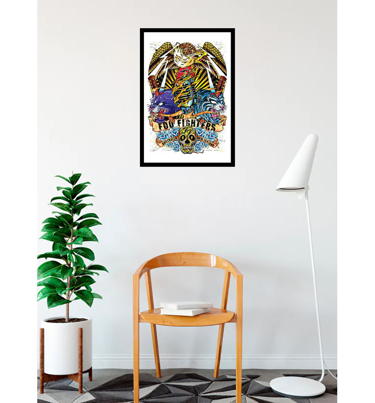 " Foo Fighters Down Under Tour " Print