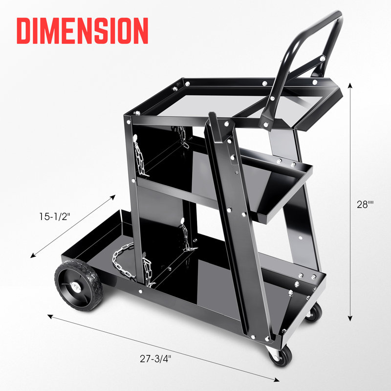 4'' H x 14'' W Utility Cart