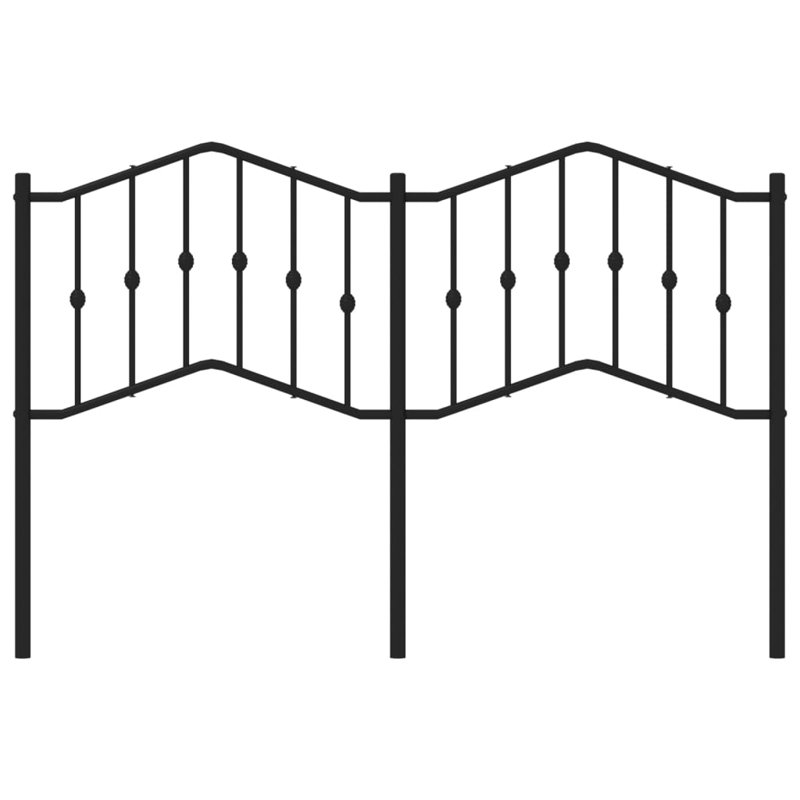 Bayhills Headboard, Black, 98cm H x 142cm W x 4cm D