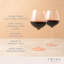 Rose Crystal Red Wine Glass