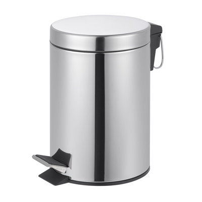 Crenshaw Metal Step On Kitchen Trash Can
