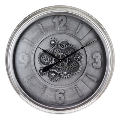 Afiya Metal Wall Clock