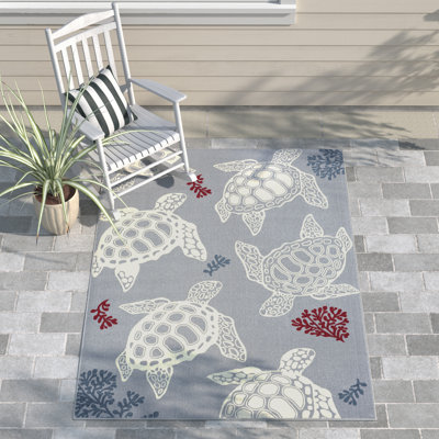 Tapis gris Animal