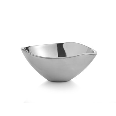 Nambé Tri Corner Small Serving Bowl