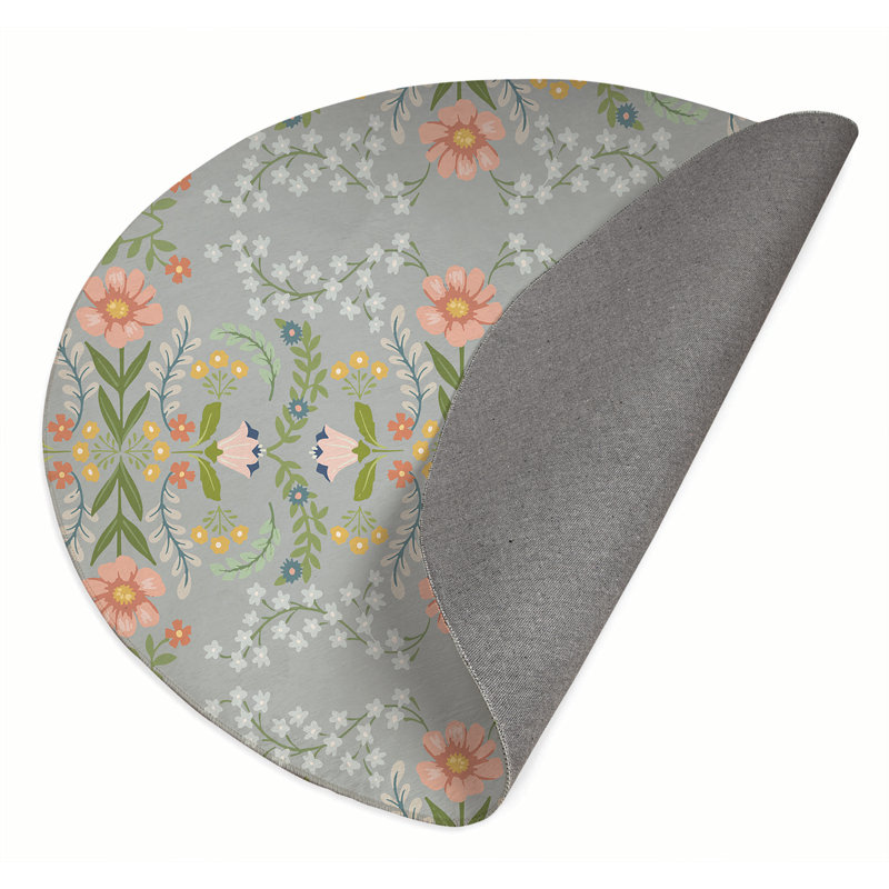 Cecelia Outdoor Rug, Round 5'