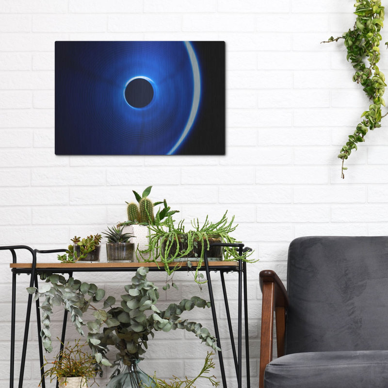 «Sound Waves» par Luxe Portfolio, art mural en métal, H 12 po x l 16 po
