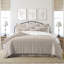 Shay Window Pane Natural Cotton Comforter Set  8 Piece-1325995706