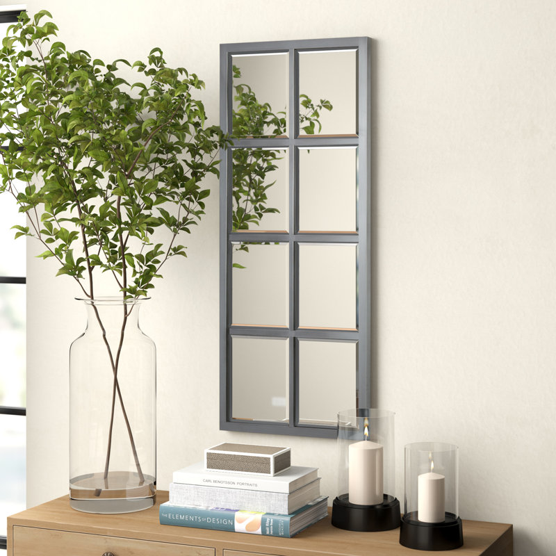 Miroir biseauté Swanley, Argent antique
