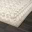 Tapis marocain beige en polypropylène tissé à la machine-70812188