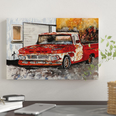 " Old Chevy Truck " by Derek McCrea