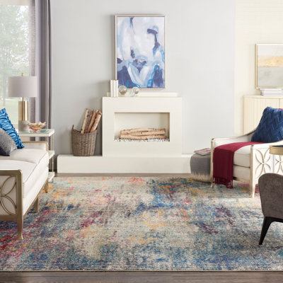 Abstract 160cm X 221cm Area Rug