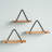 Maggie 3 Piece Wood Bracket Shelf