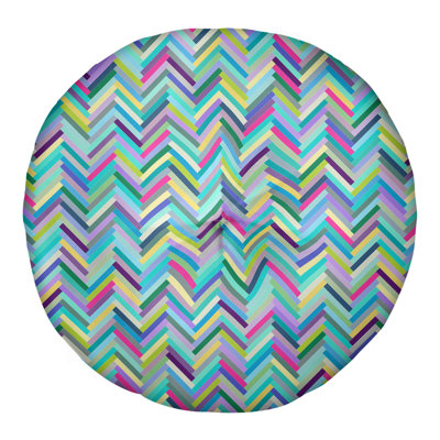 Coussin de plancher chevrons