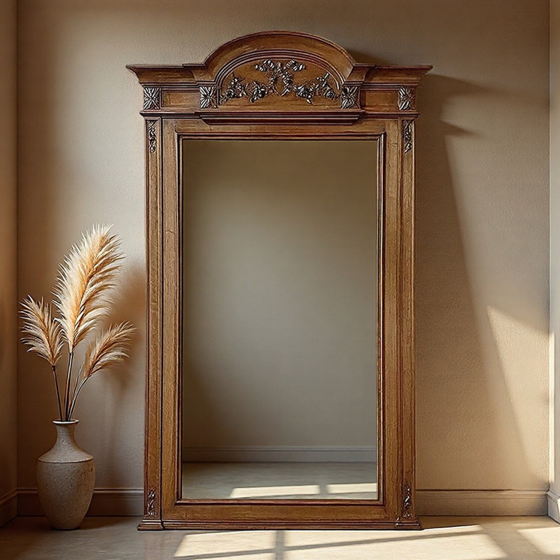 Miroir américain pleine longueur haute définition non conventionnel, 62,99 po x 39,37 po