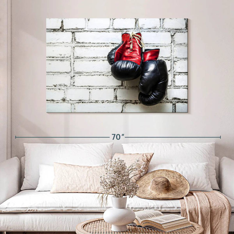 Gants de boxe Sireci, H 32 po x l 48 po