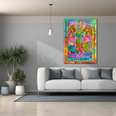 «Tarot - Temperance» par Dean Russo, art mural sur toile