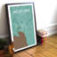 Melbourne City Map - No Frame Print-1606759395