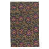 Flatweave Wool Ikat Area Rug in Multi