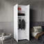 Armoire Aurora, deux tablettes intérieures, tringle, porte double,