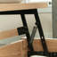 Table basse à plateau relevable Annagail Brown