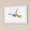 Art encadré « swing girl »-21718383